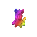 Rainbow Pawmot